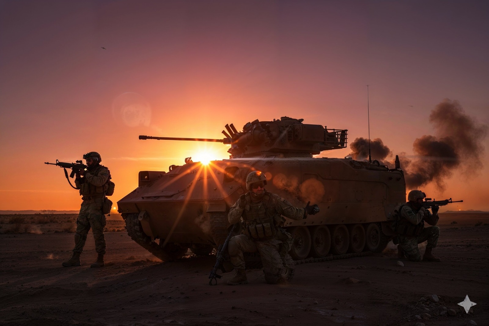 MIFV at sunset